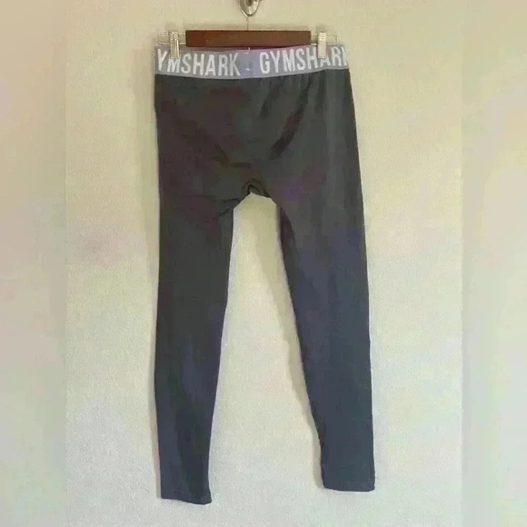 Gymshark Fit Seamless Leggings Charcoal Intense Steel Women's Size Small - Picture 2 of 6